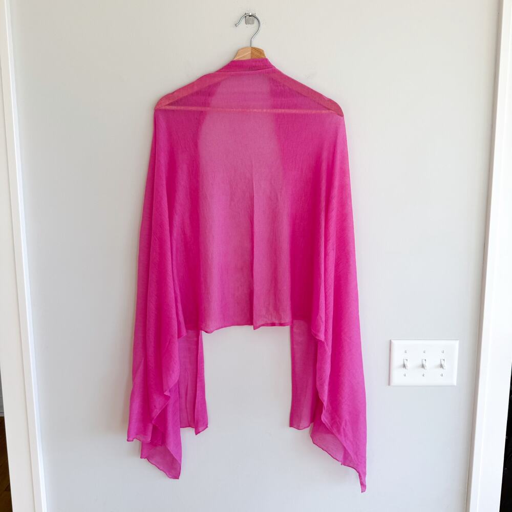 Cashmere Lightweight Sheer Rectangular Multifunct… - image 3